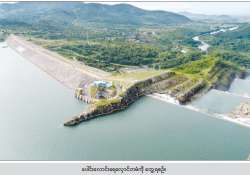 ပေါင်းလောင်းဆည်ရေသောက်စနစ် မြှင့်တင်ပြုပြင်ခြင်းဖြင့် တောင်သူစီးပွားတိုးပွားစေမည်