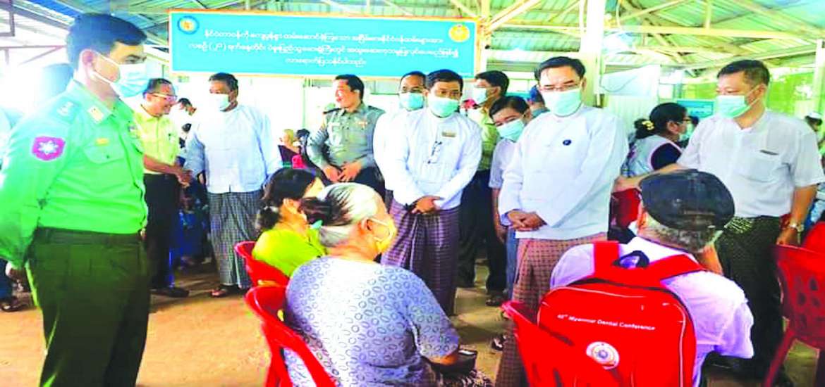 ပေးဝေမျှကူ တိုင်းပဲခူး၏ အခမဲ့ ဆေးကုသမှုအလှူ